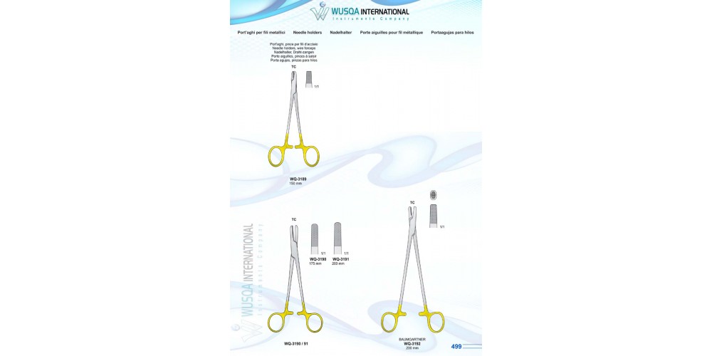 TC Needle Holders Forceps